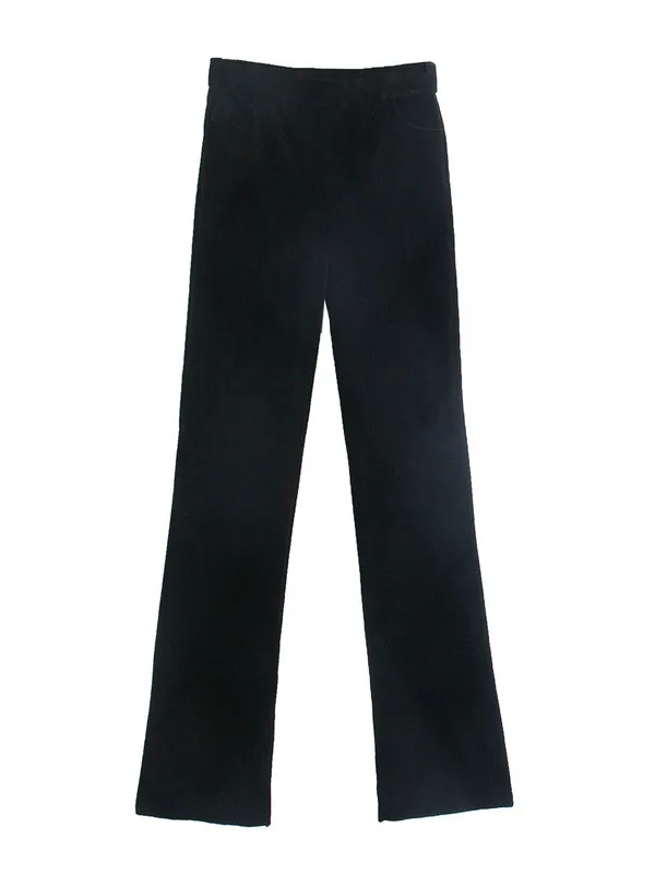 

Новые женские модные повседневные брюки с высокой талией, длинные хлопковые брюки, весенние брюки с широкими штанинами и высокой талией