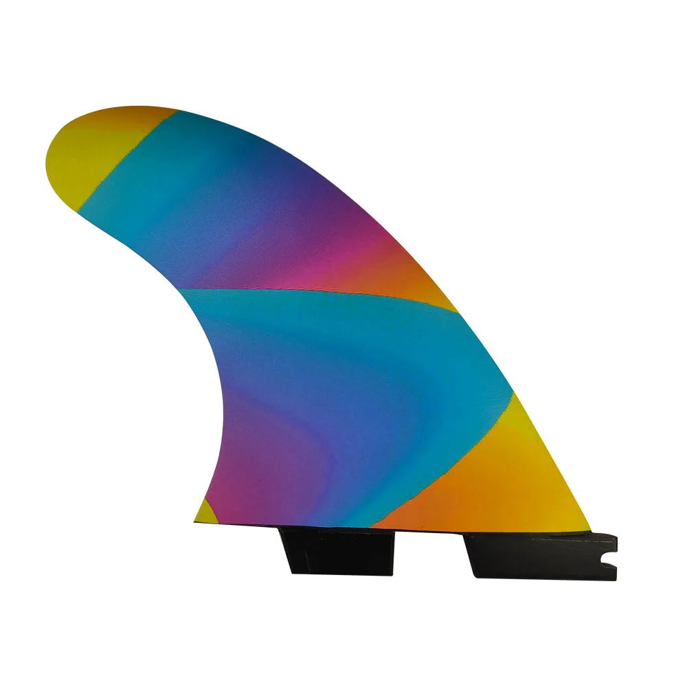 Surf Fins Tri Fin Surfboard Fins UPSURF FCS 2 L/G7 Fiberglass Thruster Surfing Fins For Sup Water Sport