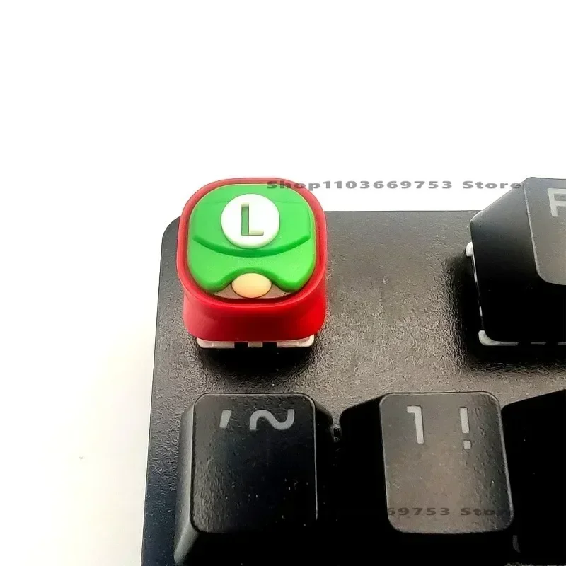 pokemon Keycaps Super Mario Bros Mechanical Keyboard Personal Tailor Handmade Resin Cute Creativity Personalized Gift