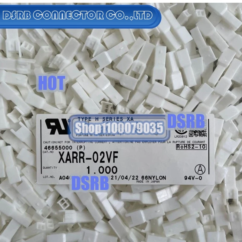 

1000pcs/lot XARR-02VF 2P 2.5MM legs width 100% New and Original