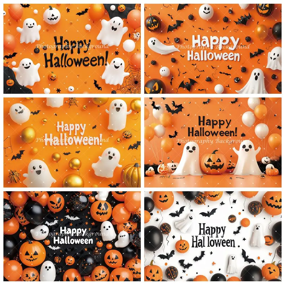 

Horror Misty Forest Backdrop Halloween Decoration Suburban Cemetery Foggy Forest Moon Halloween Party Photography Background