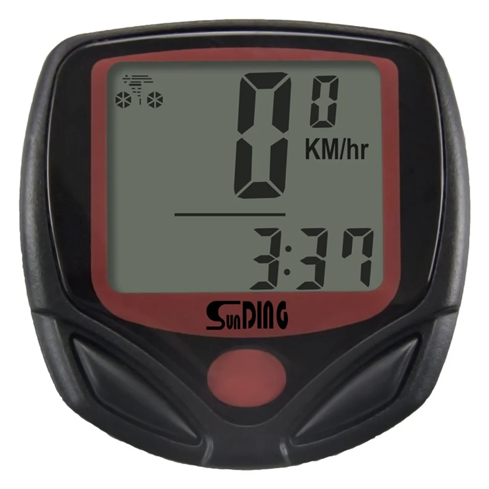 for SunDing 548B Waterproof for MTB Bike Timer Bicycle Digital LCD Odometer Speedometer
