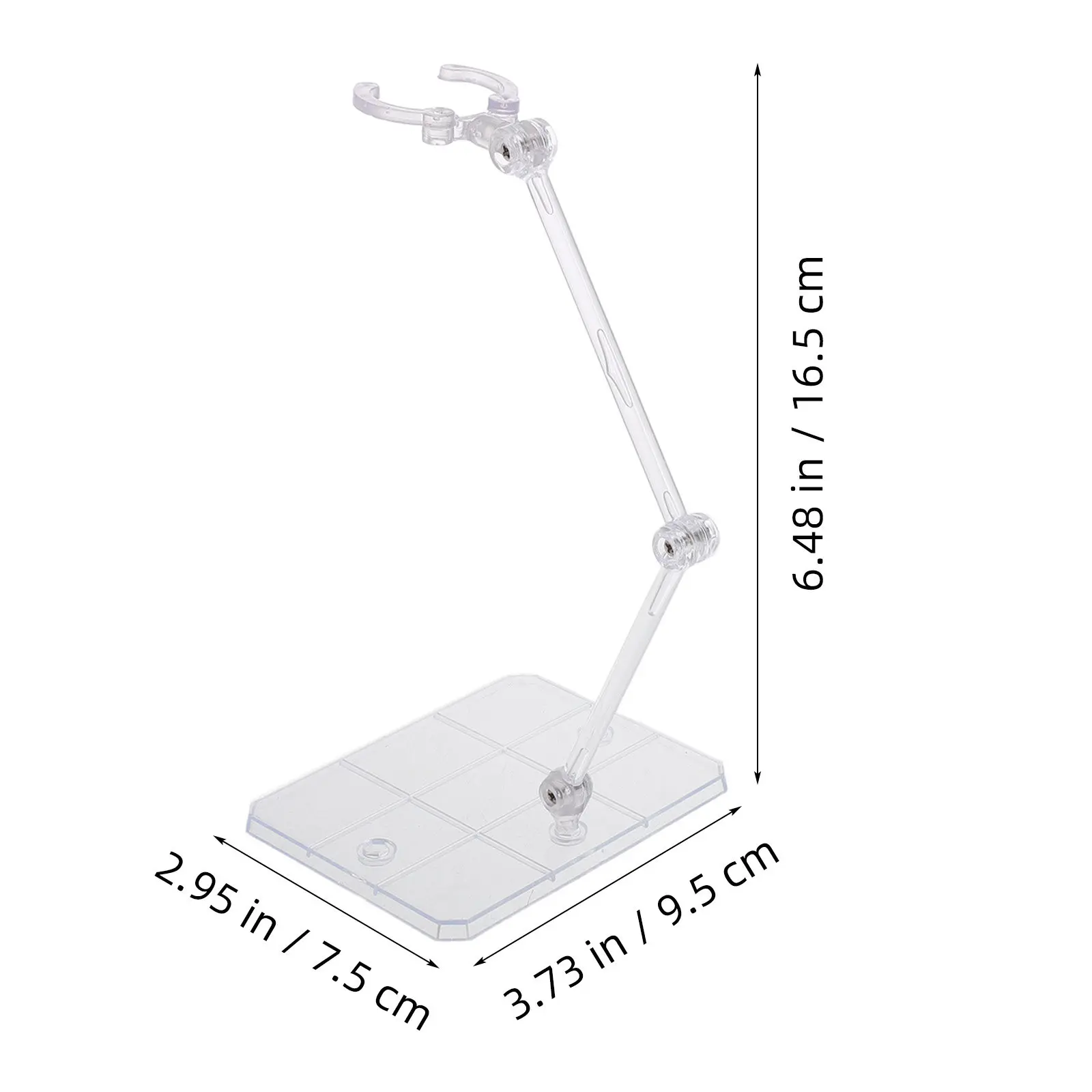 1Set Energy Effect Figure Stand Hardwearing Assembly Holder Action Figure Display Base Car Interior Dashboard Ornament view 3