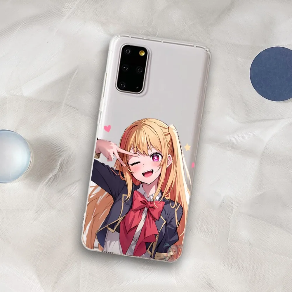 Oshi no Ko Phone Case for Samsung A12 21 30 31 51 52 70 71 for Redmi8 9 10 for Honor10 70 50 Clear Case