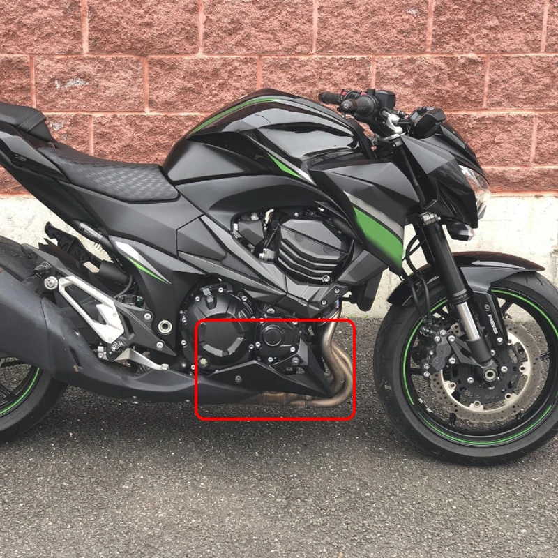 جناح سفلي مقلاة للبطن ، غطاء واقي أنيق ، إكسسوارات للدراجات النارية ، مناسب لسيارة كاواساكي ض من الخارج ، من من من من من من من ؟ ، من من من من ؟ ؟ #2