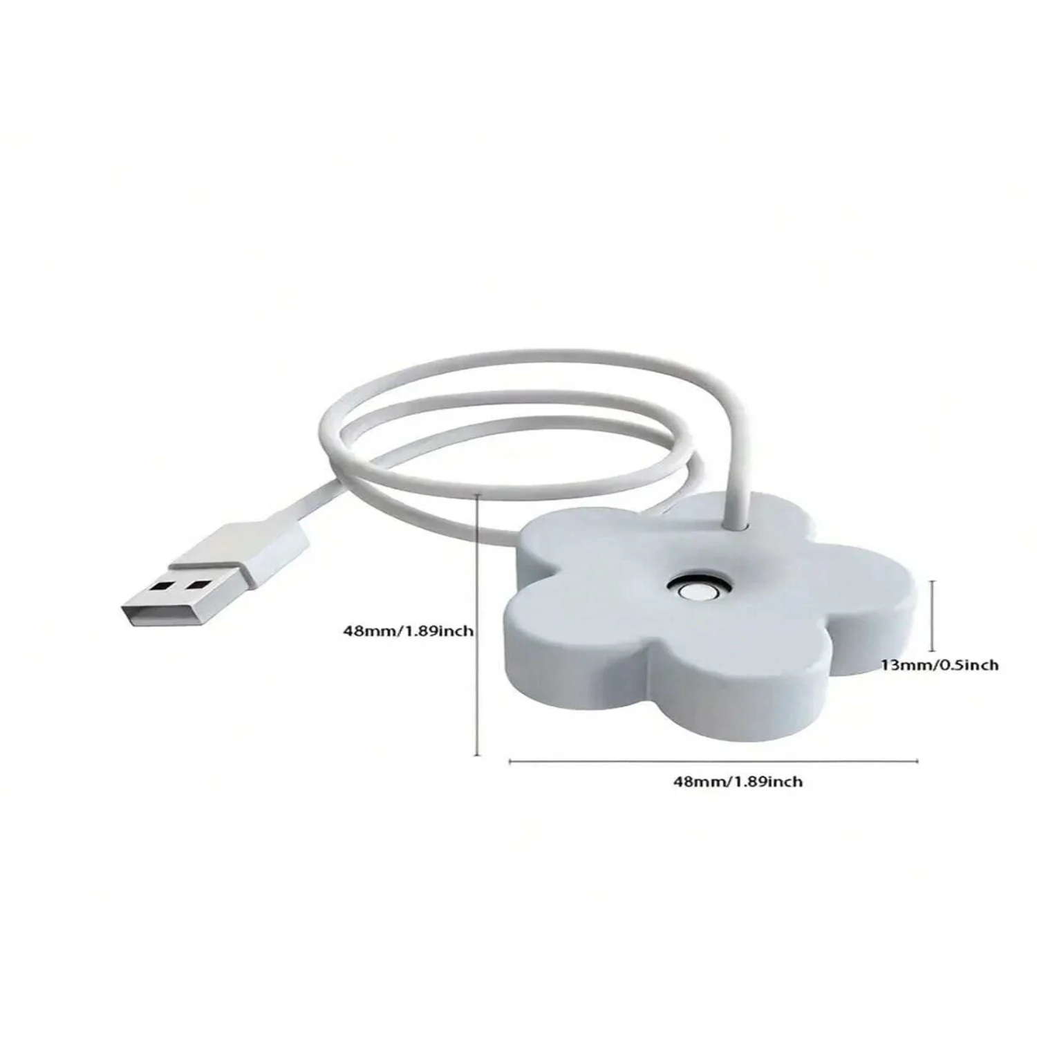 1 шт., увлажнитель воздуха с маленьким цветком, USB мини, портативная бесшумная чашка для воды, офисный увлажнитель воздуха, создатель водяного тумана, красный нано-влажнитель для лица