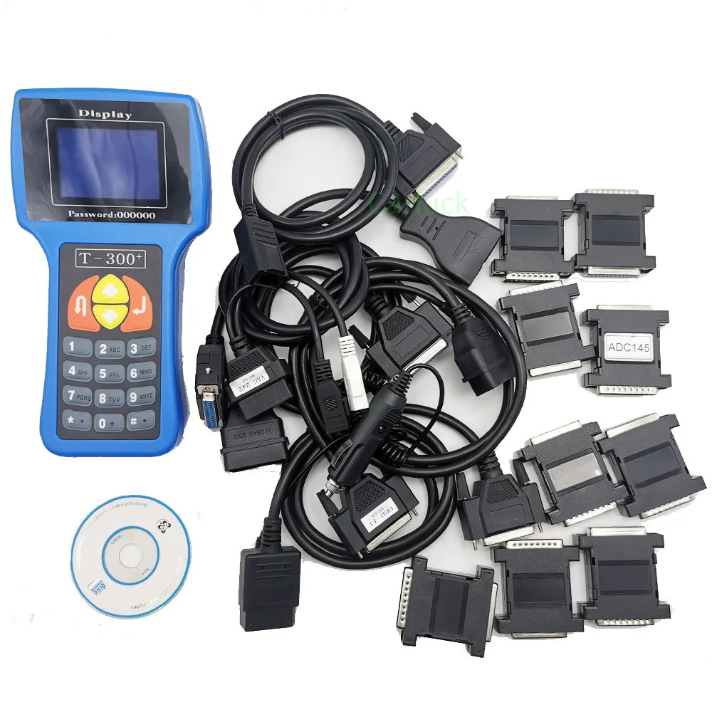 Best T300 Key Programmer English Spanish Optional T300 Auto Key Programmer V21.9 Car Key Maker T300 KEY Code Programmer