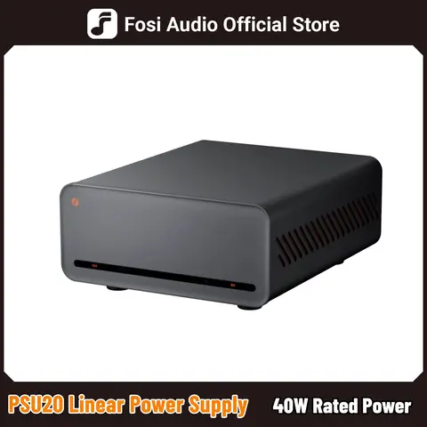 Fosi Audio PSU20 40W Linear Power Supply Ultra-low Noise DC 5V/12/15V Power Supply