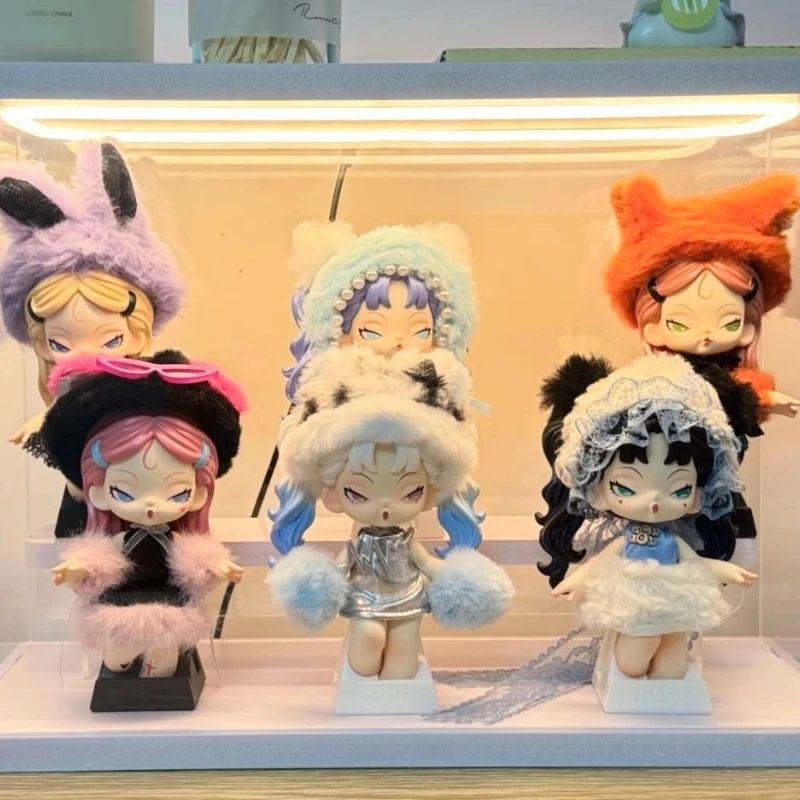 

Плюшевая кукла Dodonami Midnight Disco Blind Box - милая виниловая игрушка ручной работы для девочек, подарки-сюрпризы на день рождения, модная загадочная коробка