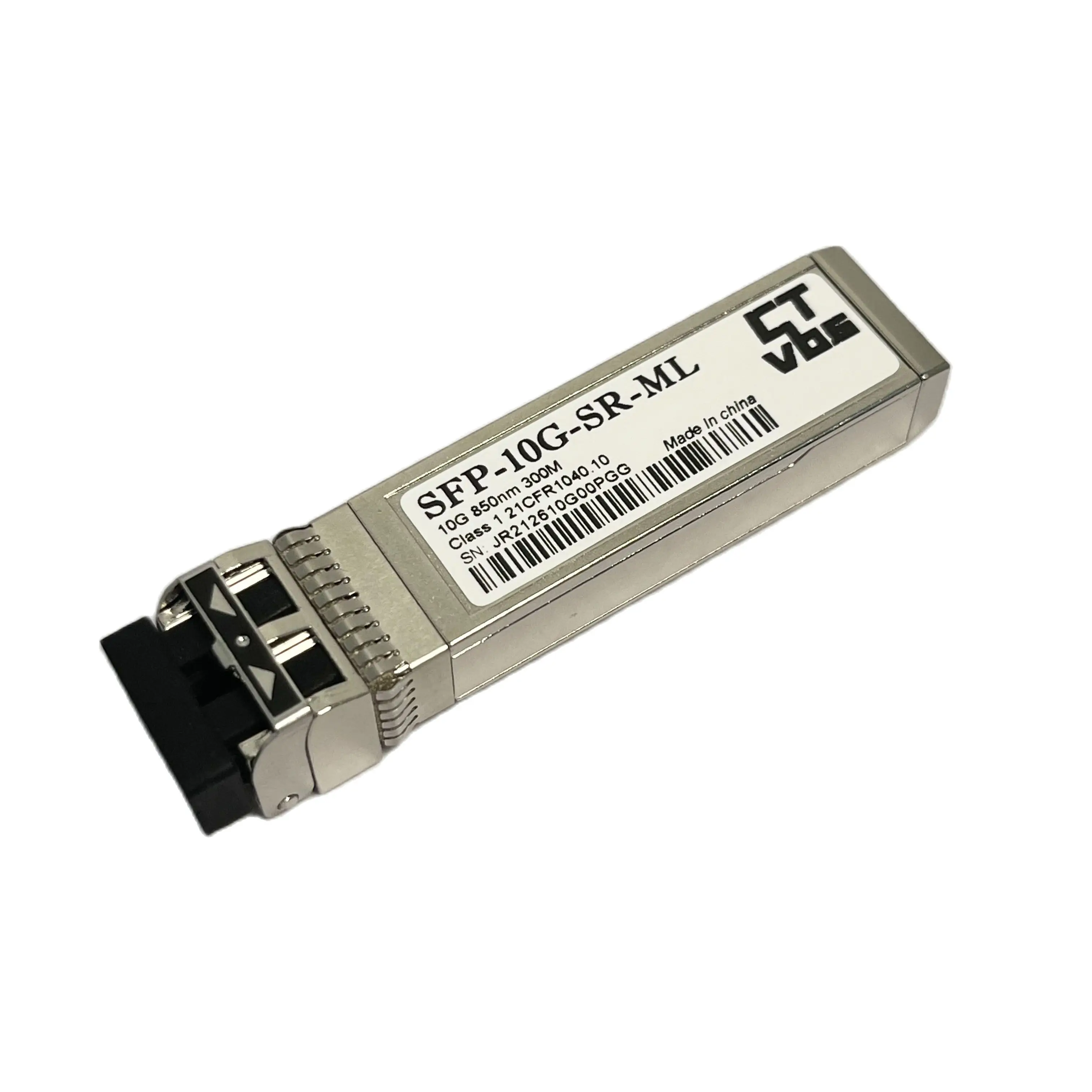 10G SFP for MCX311A-XCAT Ethernet Adapter SFP-10G-SR LC Connector Multimode 850nm Fiber Optic Transceiver Module