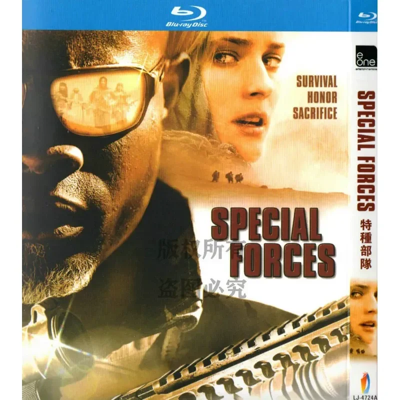 BD Blu-ray French Action-Adventure Film Special Forces 1080p High Definition 1 Disc