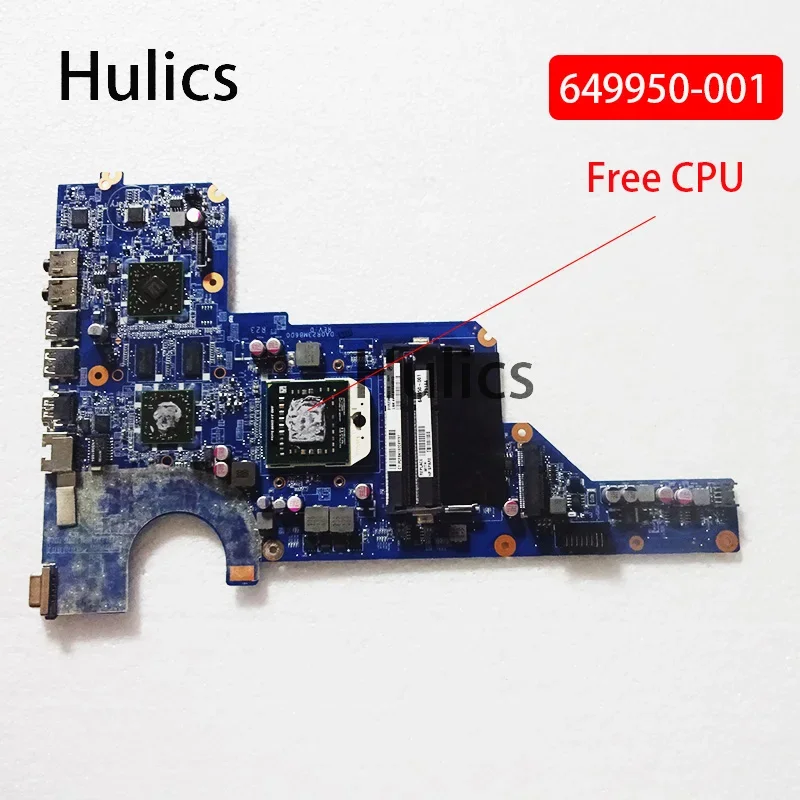 

Hulics б/у 649949 -001 649950 -001 для HP Pavilion G4-1000 G4 G6-1000 G6 G7-1000 G7, материнская плата ноутбука DA0R23MB6D1, основная плата