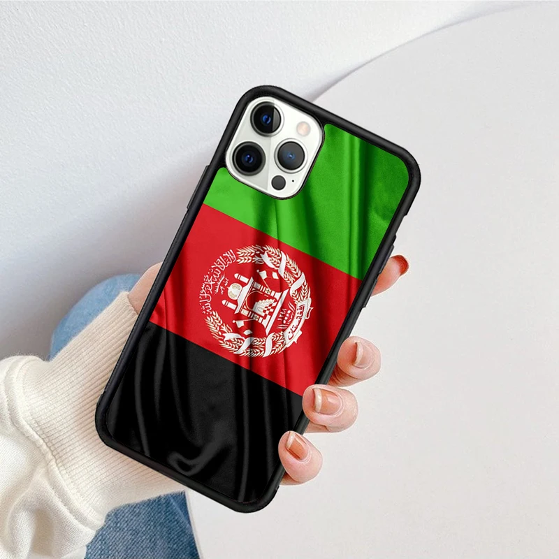 Afghan Afghanistan Flag Freedom Phone Case for iPhone 15 16 SE2020 11 12 13 14 Pro Max mini 6 7 8 Plus coque Fundas Shell