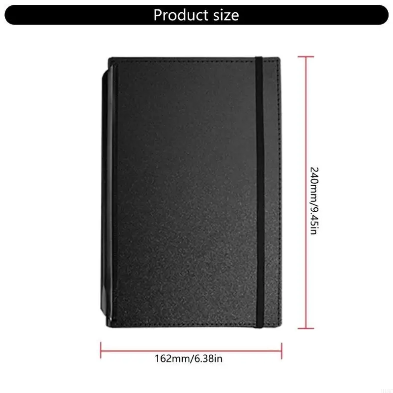 Многоцелевая папка файла буфера обмена, складное уход за корпусом с эластичным карманным карманным блокнотом для медсестры