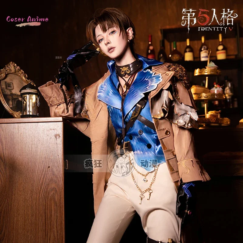 【Coser】Game Identity V Naib Subedar أزياء تنكرية موحدة لحفلات الهالوين وحفلات الكرنفال وأعياد الميلاد ملابس الأدوار