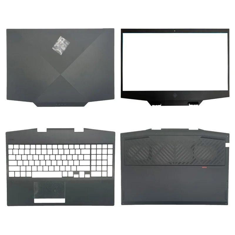 

NEW Laptop For HP OMEN 5 Air 15-DH 15-DH0000 TPN-C143 Laptops Case LCD Back Cover/Front Bezel/Palmrest/Bottom Case L57320-001