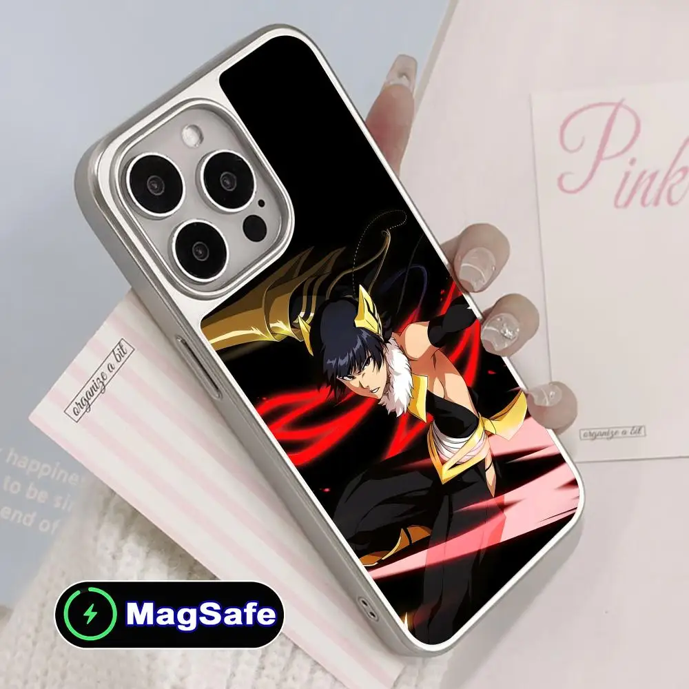 

Чехол для телефона Soifon с серебряным покрытием Magsafe для iPhone 17 16 15 14 13 12 11 Air Pro Max Plus, цветной