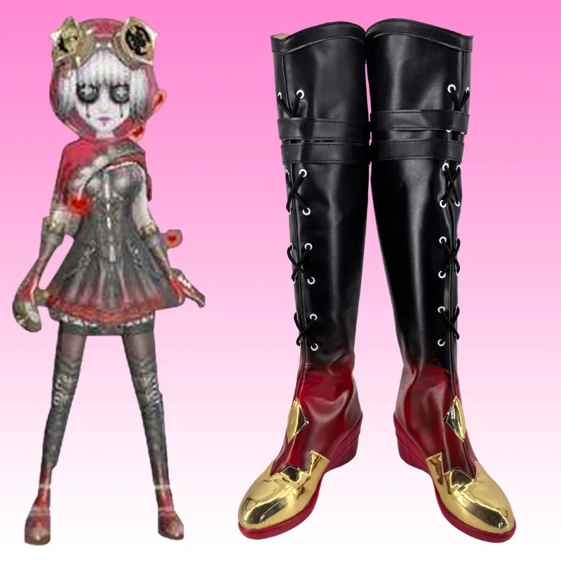 

Юй Косплей Магазин Красной Шапочки Косплей Сапоги Хэллоуин Карнавальный Реквизит Вечерние Туфли на заказ