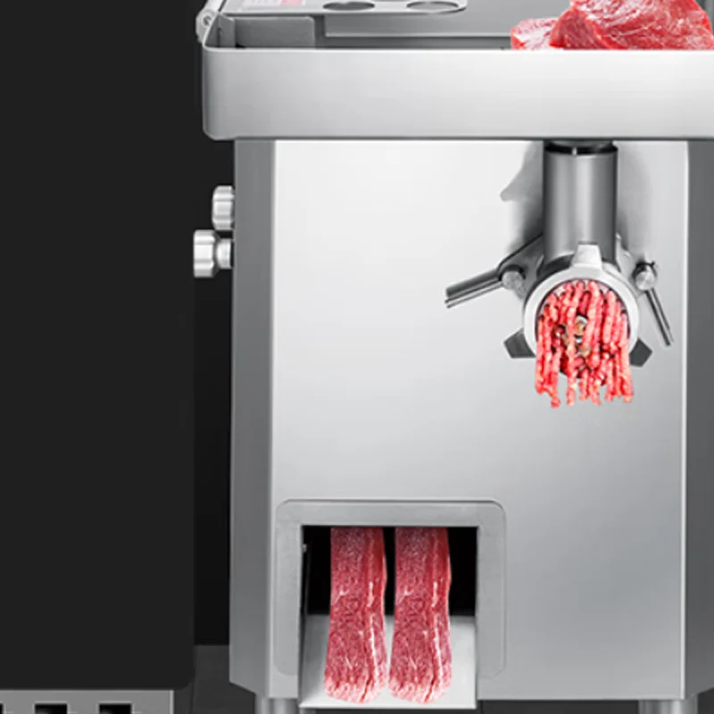 Electric Meat Cutter, Commercial Stainless Steel Meat Grinder, Multifunctional Enema All-In-One Machine