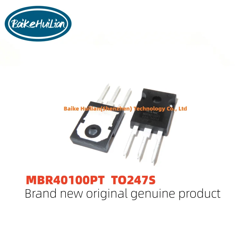 100pcs/lot MBR40100PT brand new spot Schottky diode voltage: 100V current: 40A TO-247S