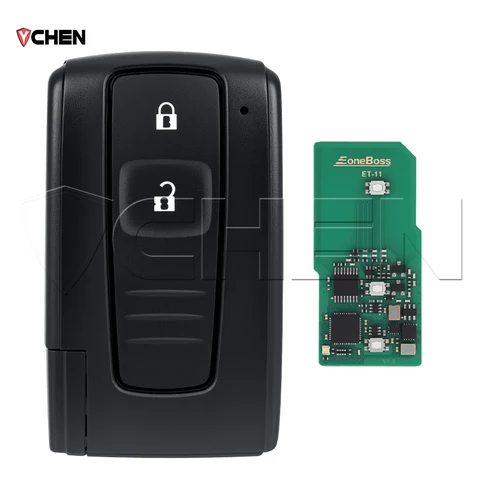 Универсальный Bluetooth-смарт-пульт ET-11 для Toyota Prius 2004-2016, Crown 2008-2014, EoneBoss Key Fob 4D 8A, бесключевой пульт 0030
