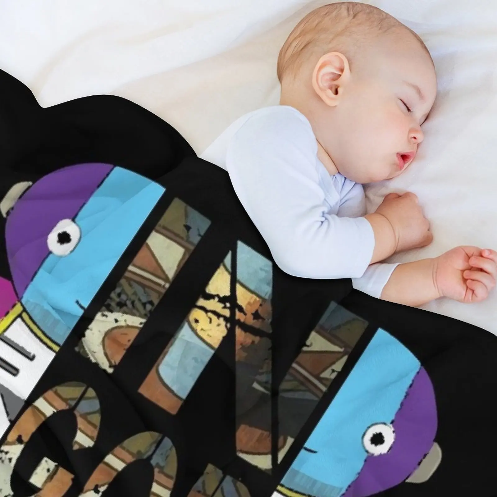 In God We Trust: Zeno sama Throw Blanket Camping Plaid Blankets