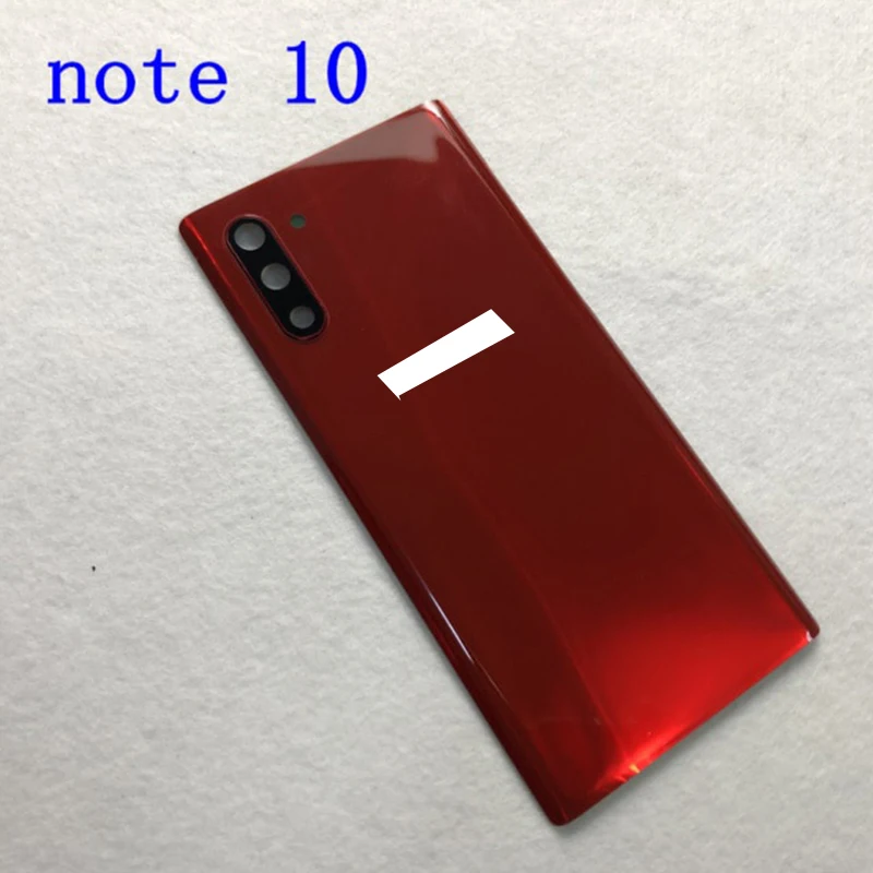 For Samsung Galaxy Note 10 N975 Note 10 plus Note 10 Lite NOTE10+  Battery Back Cover Door Housing +Camera Glass Lens Frame