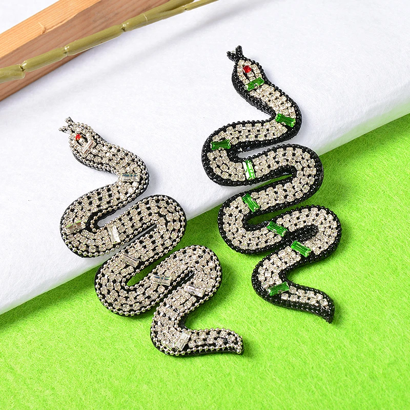 Hand-Stitched Snake Clothing For Patch Decoration Patch Cloth Stickers DIY Brooch Jewelry Accessories