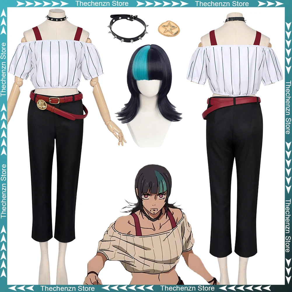 

Fancy Dress Anime Jujutsu Of Kaisen Hoshi Kirara Cosplay For Women Clothing Wig Woman Costume Halloween Female Party Outfits