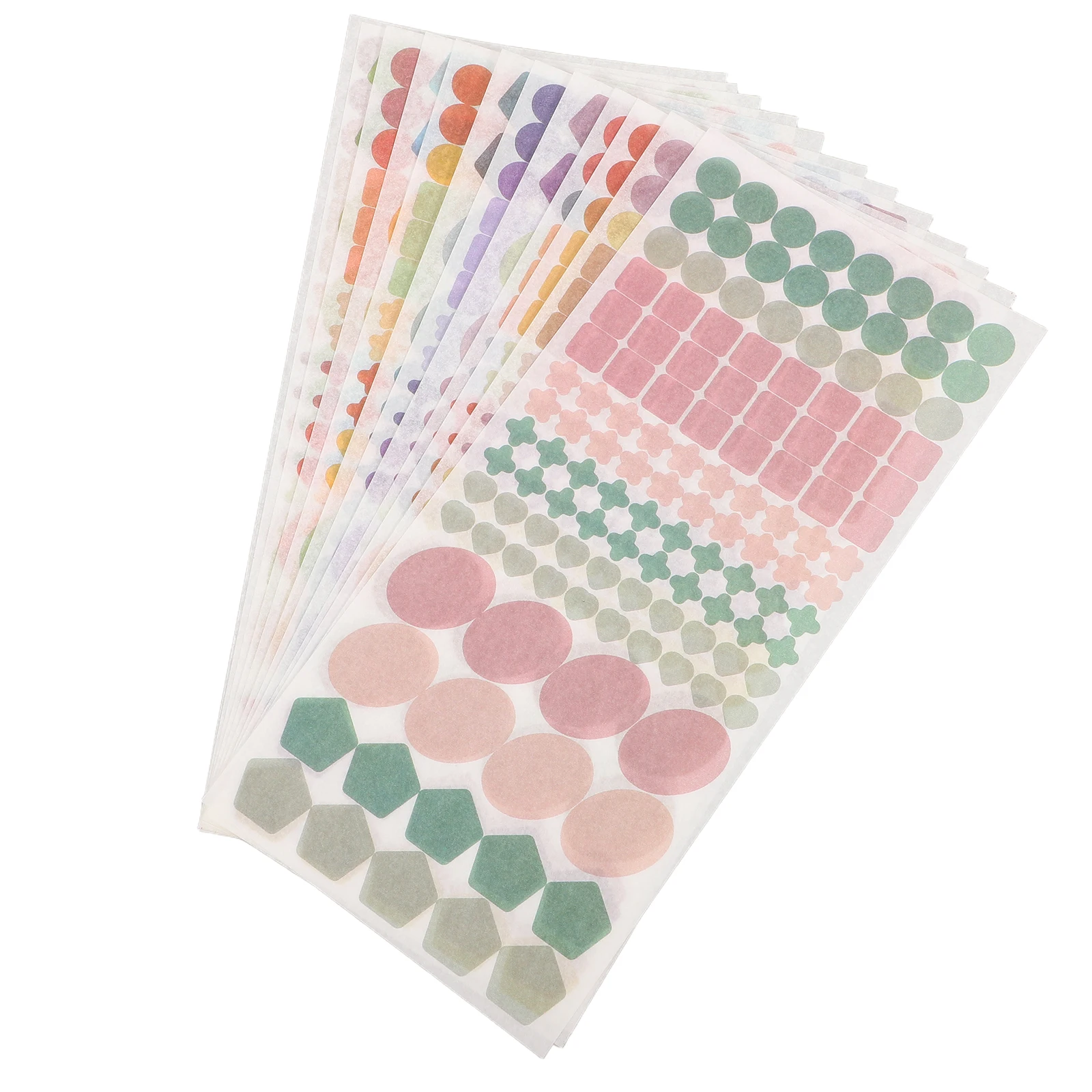 

12 Sheets Japanese Paper Stickers Journaling Supplies Stationary Dessert Diy for Stationery Old Fashioned