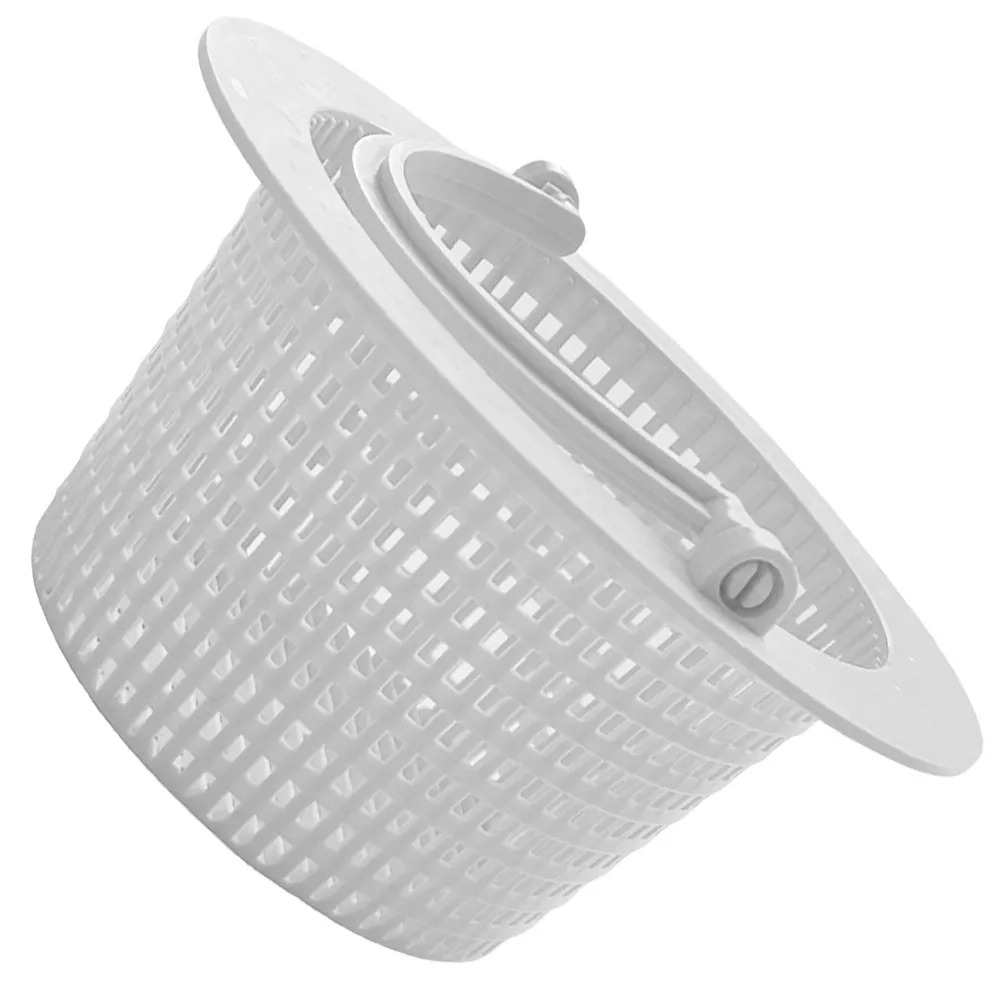 Cesta para bomba de piscina de alta resistencia, cesta de filtro para skimmer, para eliminación de basura, fácil de limpiar, suministro para mantenimiento de piscinas