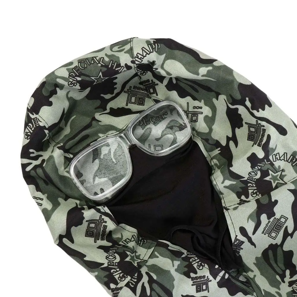 Washable Full Protective Welding Hood Flame-Retardant Protective Breathable Welding Neck Cover Splash-proof Dust-proof