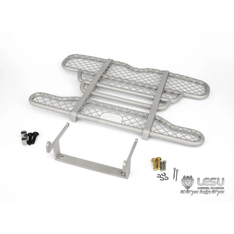 

Metal Front Bumper For 1/14 Tamiyay RC Tractors Trucks Model Upgraded A1 Outdoor Toys TH02259