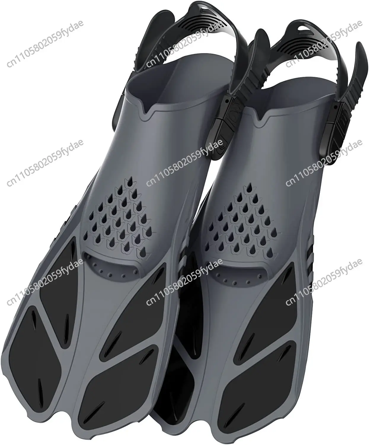 Diving Fins Shoelaces Adjustable Swimming Fins Diving Shoes Mermaid Professional Adult