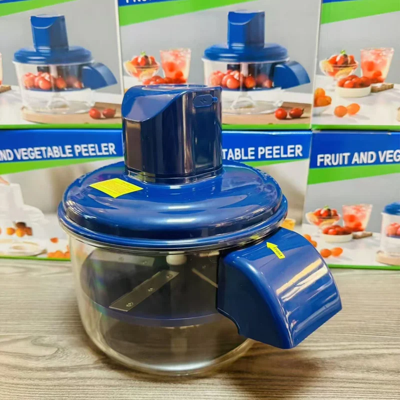 

Stainless Steel Electric Grape Peeling Machine Kitchen Peeler High-Speed Fruit Skin Remover Tool Rechargeable forHome Commercial