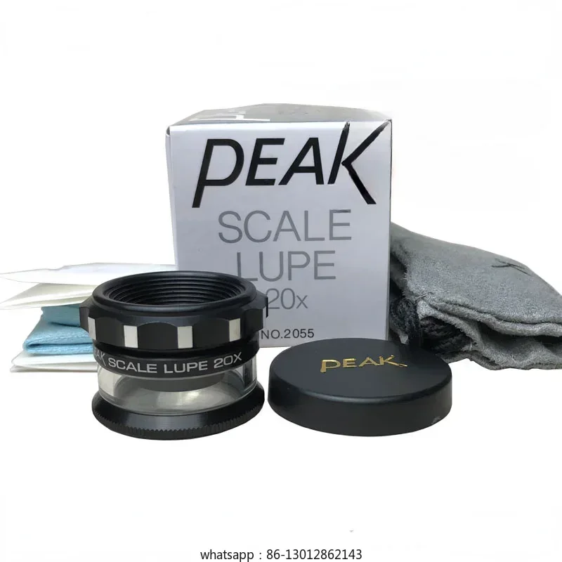

PEAK Bijia magnifying glass 10x 15x 20x 30x 50x 100x scale measuring industrial magnifying glass