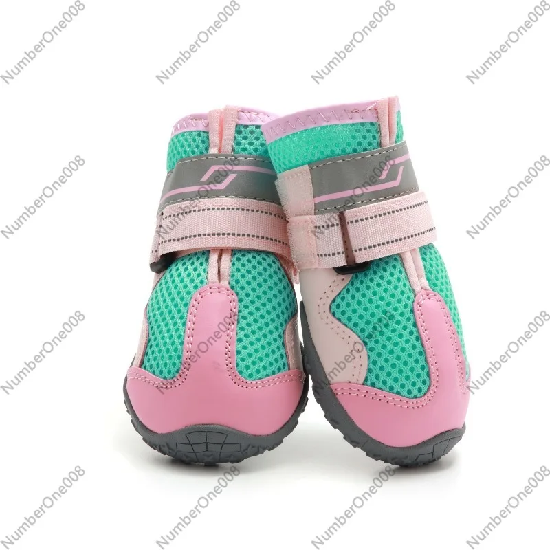 

Новые удобные сетчатые ботинки для собак породы Вест-Хайленд, не спадающие с лап, летние дышащие, всесезонные модели