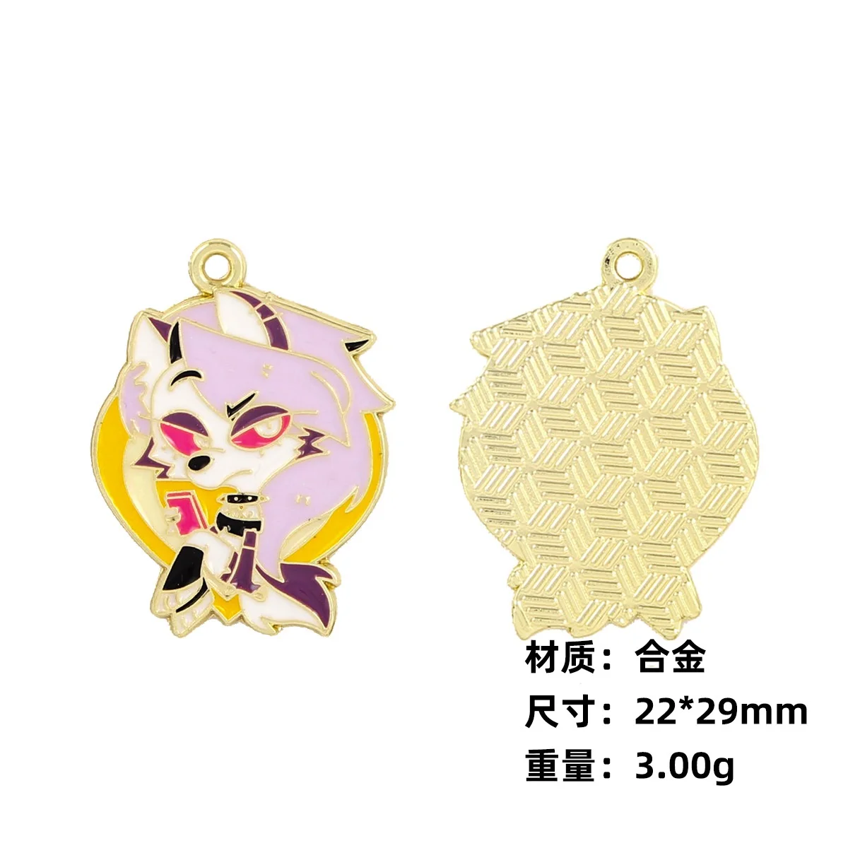 10 قطعة/الوحدة الإبداعية الكرتون الشكل المينا سحر للنساء DIY أقراط قلادة صنع المجوهرات قلادة الإكسسوار