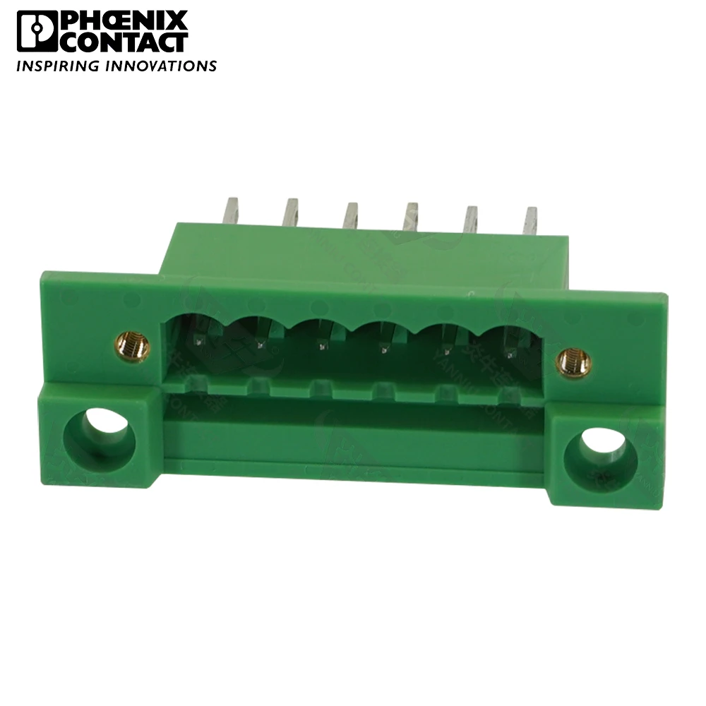 

5.08mm Original Genuine Phoenix Contact Connector PCB Feed-through Terminal Block 6 Pin DFK-MSTB 2.5 GF 5.08 0710219 12A 320V