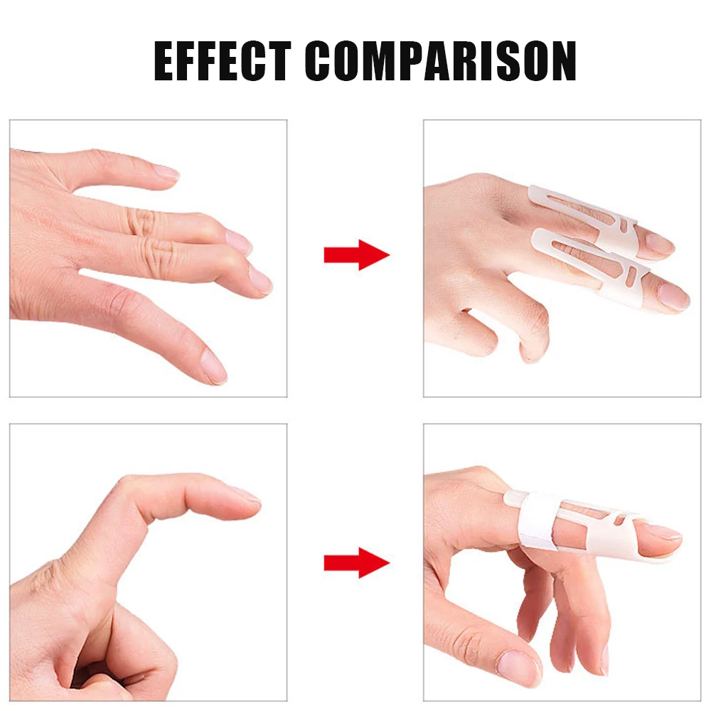 Finger Immobilizer Joint Protection Finger Splints Mallet Bracket Plastic Finger Support Injury Mallet Hand Osteoarthritis
