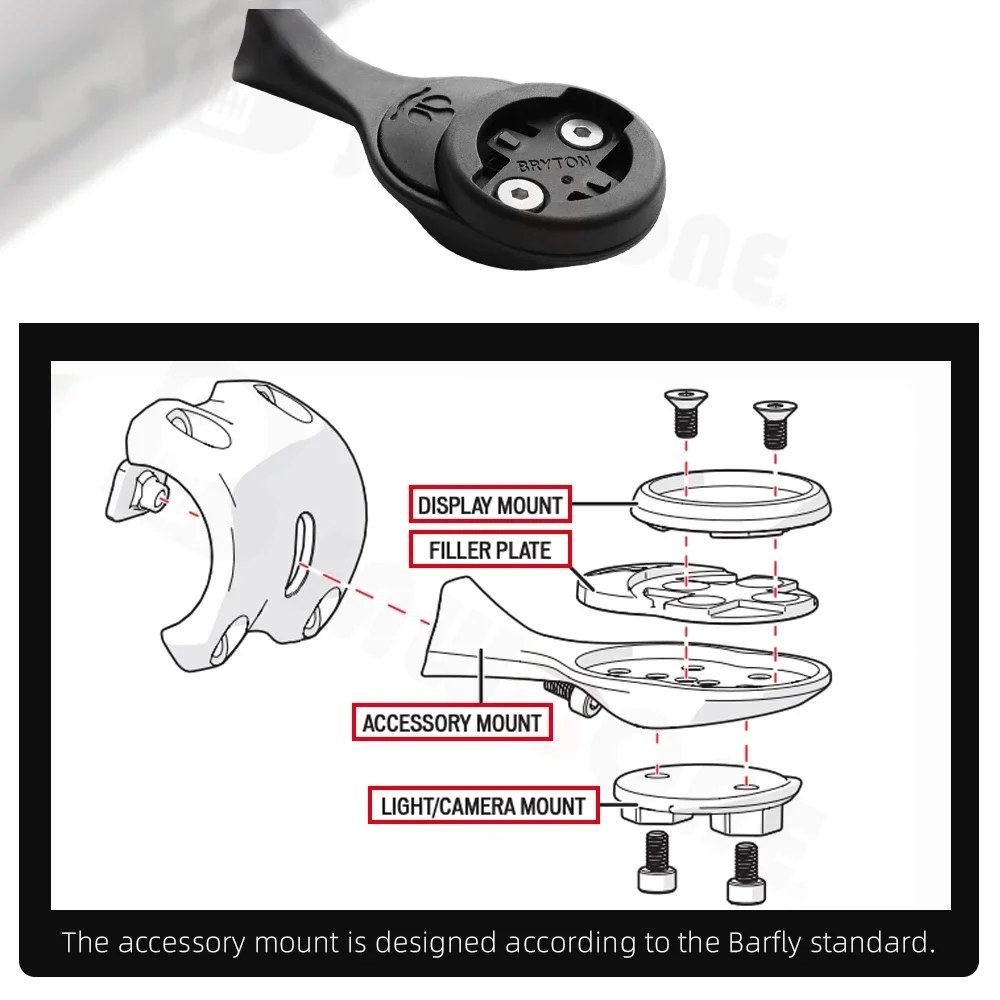 Bike Handlebar Stem Bicycle Computer Mounts Garmin Bryton Cateye Gopro light Mount Bracket Holder Cycling Computer