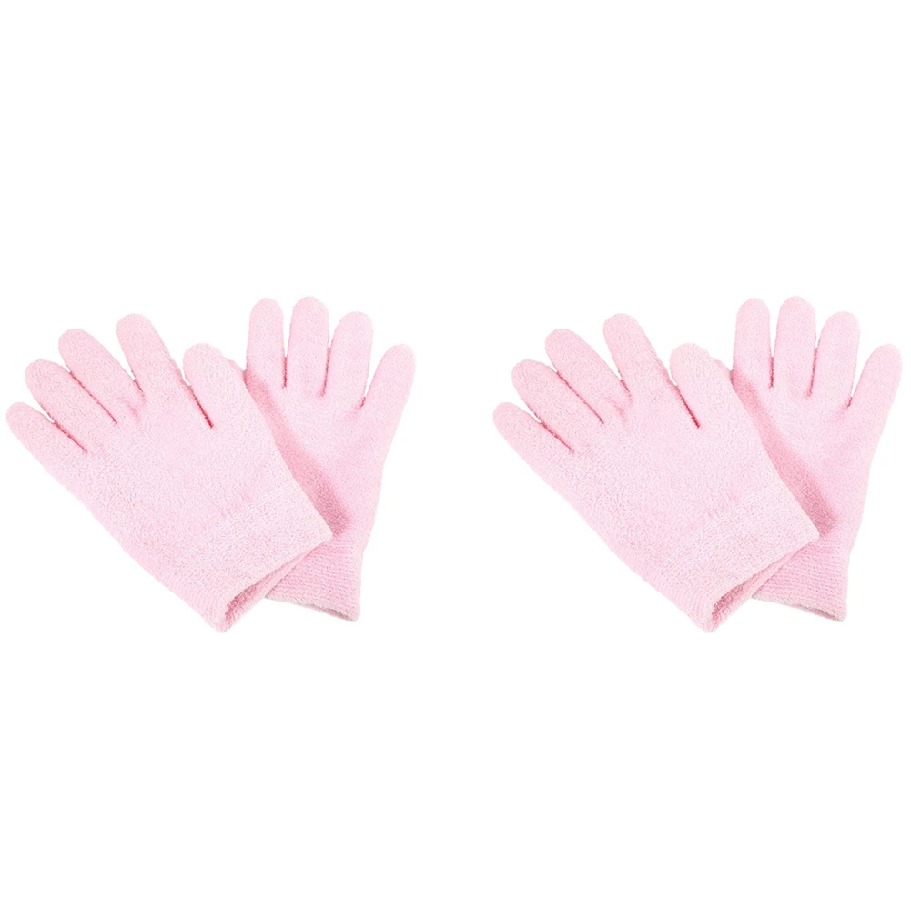 4X Moisturizing Gloves Gel Lining Cotton Glove With Essential Oils And Vitamins