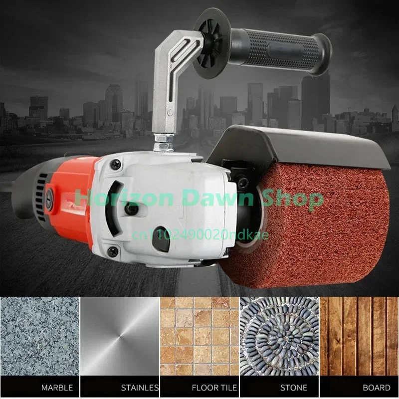 2200w Burnishing Polishing Machine 3000rpm Industrial Polisher Sander Wire Drawing Machine Metal Wood Ceramic Tile Polishing BB
