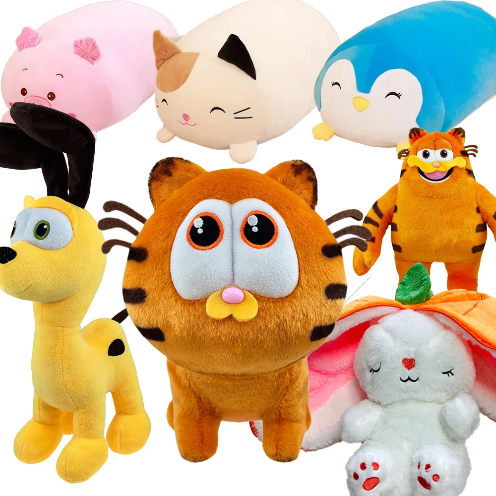 لعبة كارتون أنيمي غارفيلد بلسوه أسفل القطن ملء الطفل استرضاء ومرافق دمية Kawaii غرفة الديكور هدايا الأطفال #1