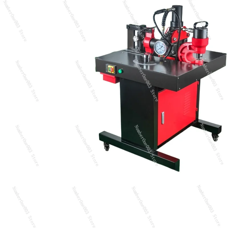 

Four in One Multi-function Bus Processing Machine Hydraulic Punching Machine Cutting Machine Press Brake Wire Clamp Copper