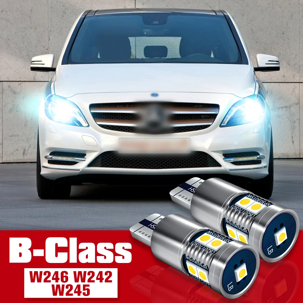 

2x LED Accessories Parking Light Bulb Clearance Lamp For Mercedes Benz B Class W246 W242 W245 2005 2006 2007 2008 2009 2010 2011