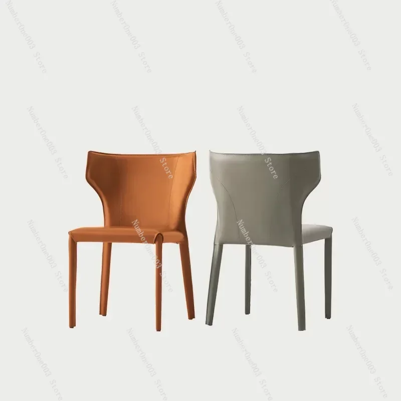 

Nordic Design Office Dining Room Chairs Personal Desk Chair Leather Long Chairs Minimalist Modern Sillas Nordicas Furniture