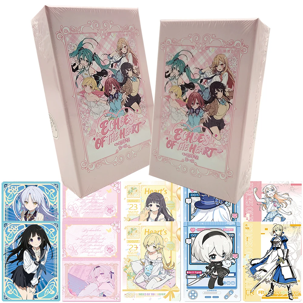 Echoes of The Heart Collection Card Male's Favorite Anime Games Sweet and Attractive Women Limited Edition Peripheral Card Toys