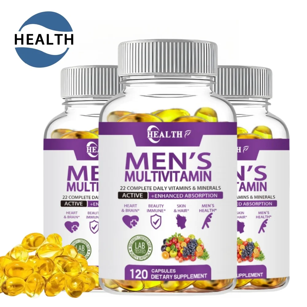 Men\'s Daily Multivitamin - for immunity, energy, weight management support and overall health - Dietary Supplement