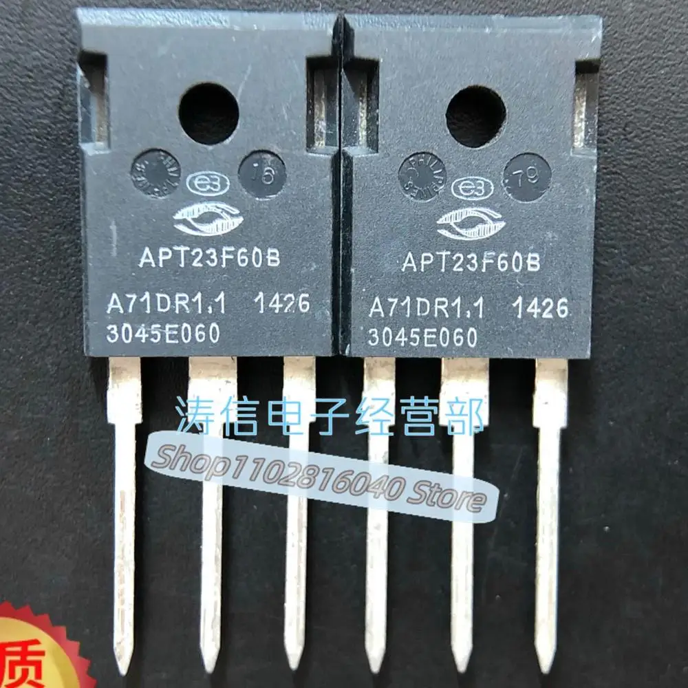 

10PCS/Lot APT23F60B TO-247 600V MOS Best Quality Imported Original